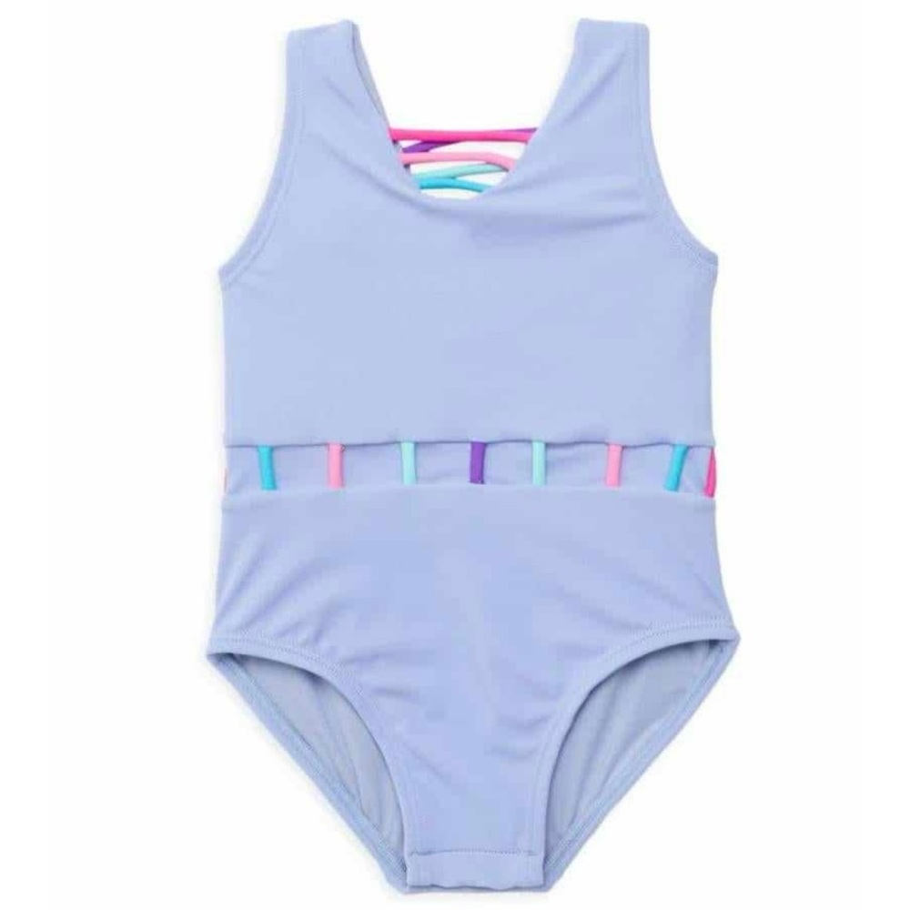 NWT Little Piexoto bathing suit 18-24 months w/ snaps for easy diaper change!